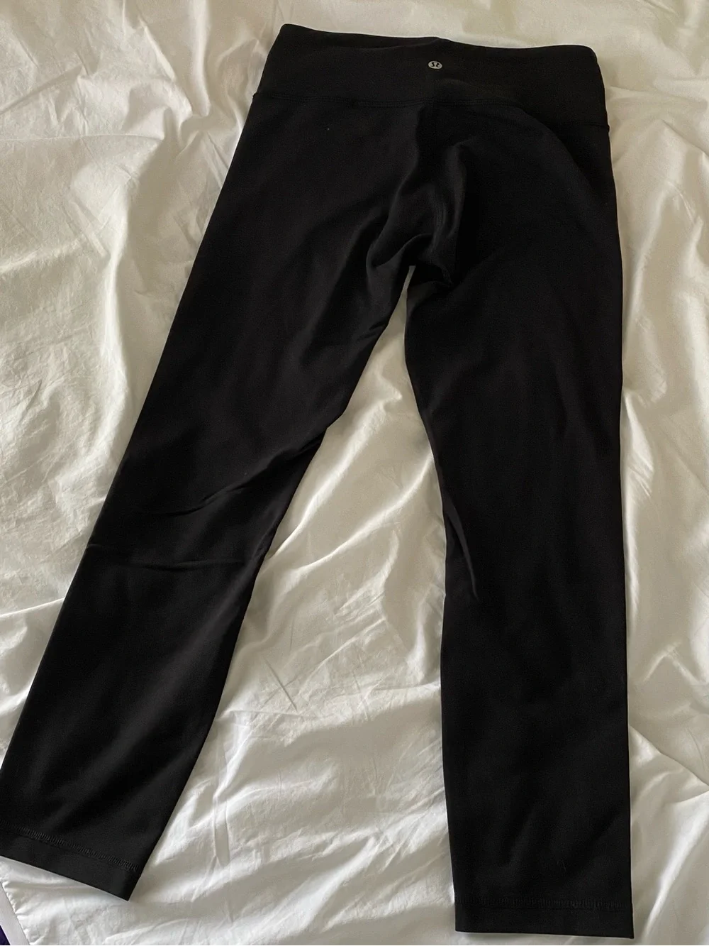 Lululemon Vintage Women Wunder Under Leggings - Black - Size: 6